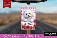 Valentine Dog Air Freshener PNG - Valentines Day PNG Product Image 1