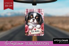 Valentine Dog Air Freshener PNG - Valentines Day PNG Product Image 1