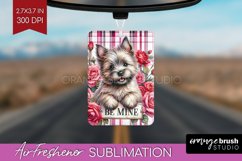 Valentine Dog Air Freshener PNG - Valentines Day PNG Product Image 1