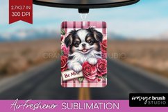 Valentine Dog Air Freshener PNG - Valentines Day PNG Product Image 1