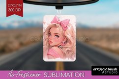 Valentine Girl Air Freshener PNG - Valentines Day PNG Product Image 1