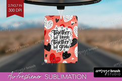 Family Quote Air Freshener PNG - Heart PNG Sublimation Product Image 1