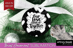 Family Quote Ornament PNG - Heart PNG Sublimation Product Image 1