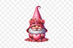 Valentines Gnomes Sublimation Clipart Product Image 3