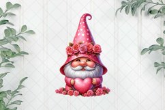 Valentines Gnomes Sublimation Clipart Product Image 1