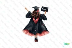 Watercolor Graduation Sublimation Product Image 1