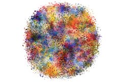 Watercolor Splash Painting Sublimation Designs Product Image 2