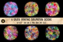 Watercolor Splash Painting Sublimation Designs Product Image 8
