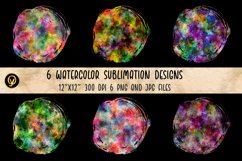 Watercolor Sublimation Designs. Product Image 8