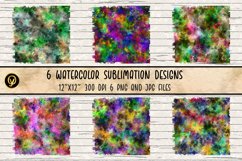 Watercolor Sublimation Designs. Product Image 1