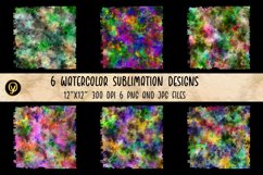 Watercolor Sublimation Designs. Product Image 2