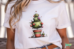 Whimsical Christmas Tree Clipart Product Image 5