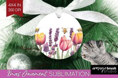 Wildflowers Ornament PNG - Watercolor Flowers PNG Product Image 1