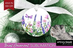 Wildflowers Ornament PNG - Watercolor Flowers PNG Product Image 1