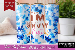 Funny Christmas Quote Tumbler Wrap - Tie Dye Tumbler PNG Product Image 1