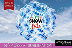 Funny Christmas Quote Wind Spinner Sublimation PNG - Tie Dye Product Image 1