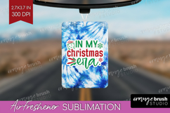 Funny Christmas Quote Air Freshener PNG - Tie Dye PNG Product Image 1