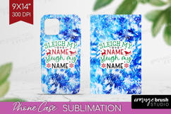 Funny Christmas Quote Phone Case PNG - Tie Dye Case PNG Product Image 1