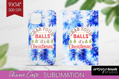 Funny Christmas Quote Phone Case PNG - Tie Dye Case PNG Product Image 1