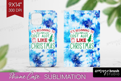 Funny Christmas Quote Phone Case PNG - Tie Dye Case PNG Product Image 1