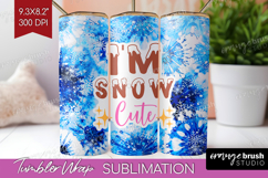 Funny Christmas Quote Tumbler Wrap - Tie Dye Tumbler PNG Product Image 1