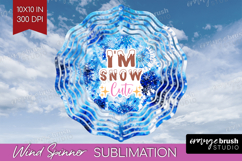 Funny Christmas Quote Wind Spinner Sublimation PNG - Tie Dye Product Image 1