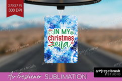 Funny Christmas Quote Air Freshener PNG - Tie Dye PNG Product Image 1