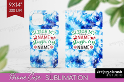 Funny Christmas Quote Phone Case PNG - Tie Dye Case PNG Product Image 1