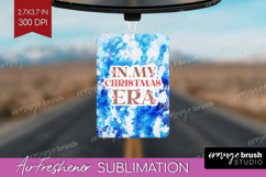 Funny Christmas Quote Air Freshener PNG - Tie Dye PNG Product Image 1