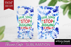 Funny Christmas Quote Phone Case PNG - Tie Dye Case PNG Product Image 1