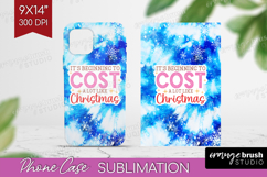 Funny Christmas Quote Phone Case PNG - Tie Dye Case PNG Product Image 1