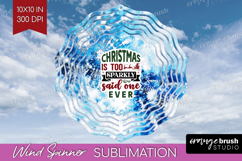 Sarcastic Christmas Quote Wind Spinner Sublimation PNG - Tie Product Image 1