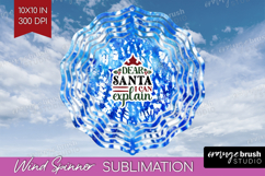 Sarcastic Christmas Quote Wind Spinner Sublimation PNG - Tie Product Image 1
