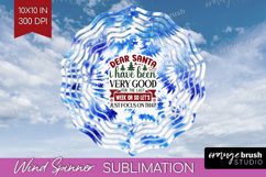 Sarcastic Christmas Quote Wind Spinner Sublimation PNG - Tie Product Image 1