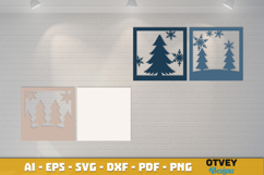 Winter Wonderland 3D Shadowbox Layered Papercut Product Image 3