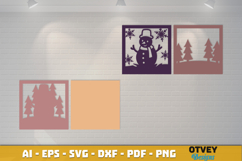 Winter Wonderland 3D Shadowbox Layered Papercut Product Image 2