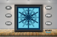 Winter Wonderland 3D Shadowbox Layered Papercut Product Image 3