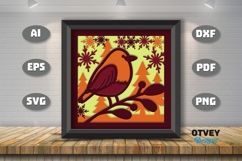 Winter Wonderland 3D Shadowbox Layered Papercut Product Image 2