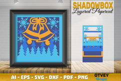 Winter Wonderland 3D Shadowbox Layered Papercut Product Image 2
