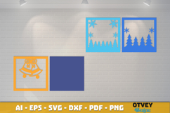 Winter Wonderland 3D Shadowbox Layered Papercut Product Image 3