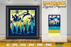 Winter Wonderland 3D Shadowbox Layered Papercut BUNDLES Product Image 6