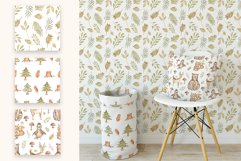Cute woodland patterns set Product Image 2