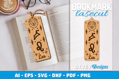 Zodiac Bookmark Lasercut | Bookmark Design Lasercut Product Image 1