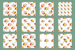 Seamless pattern with umbrellas. Can be used for fabric Product Image 3