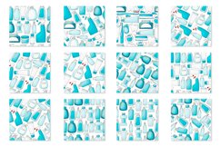 Collection of cans, packages, tubes. Antiseptic, toothpaste Product Image 2