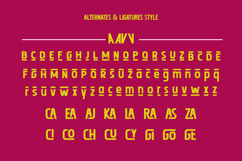 Nevanty - Condensed Ligature Sans Font Product Image 10