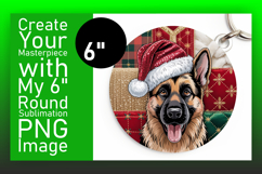 Trendy Round Design for Keychains , Holiday Pets Product Image 1