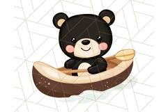 Camping Animals PNG, Forest Critters Campfire Clipart Product Image 2