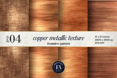 Copper Metallic Texture | Brushed Foil Background Product Image 1