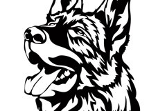 German Shepherd/Dog Svg/Png/Jpg/Ai/Vector purebred breed/Pet Product Image 11